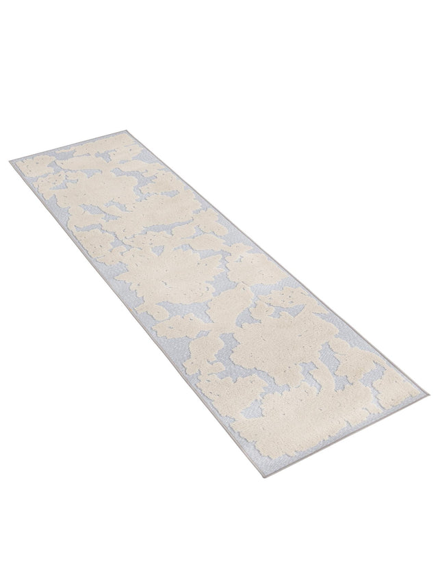 Gray 2' x 10' Aruba Outdoor Runner Area Rug Weather Resistant for Patio, Deck, Terrace, Balcony, Porch for Sale at Rug Engine