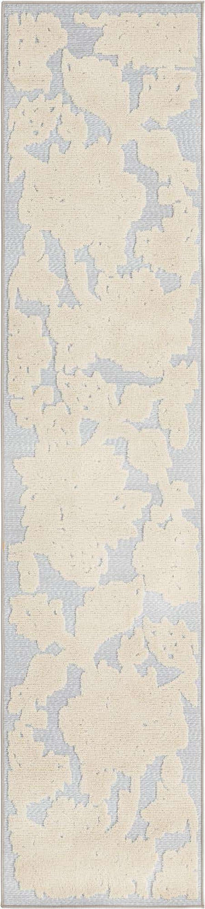 Gray 2' x 10' Aruba Outdoor Runner Area Rug Weather Resistant for Patio, Deck, Terrace, Balcony, Porch for Sale at Rug Engine