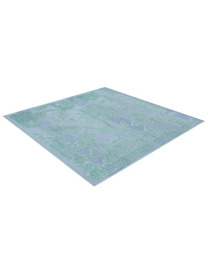 Navy Blue 5' 3 x 5' 3 Aruba Outdoor Square Area Rug Weather Resistant for Patio, Deck, Terrace, Balcony, Porch for Sale at Rug Engine
