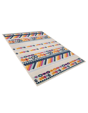 Gray 5' 3 x 8' Aruba Outdoor Rectangle Area Rug Weather Resistant for Patio, Deck, Terrace, Balcony, Porch for Sale at Rug Engine