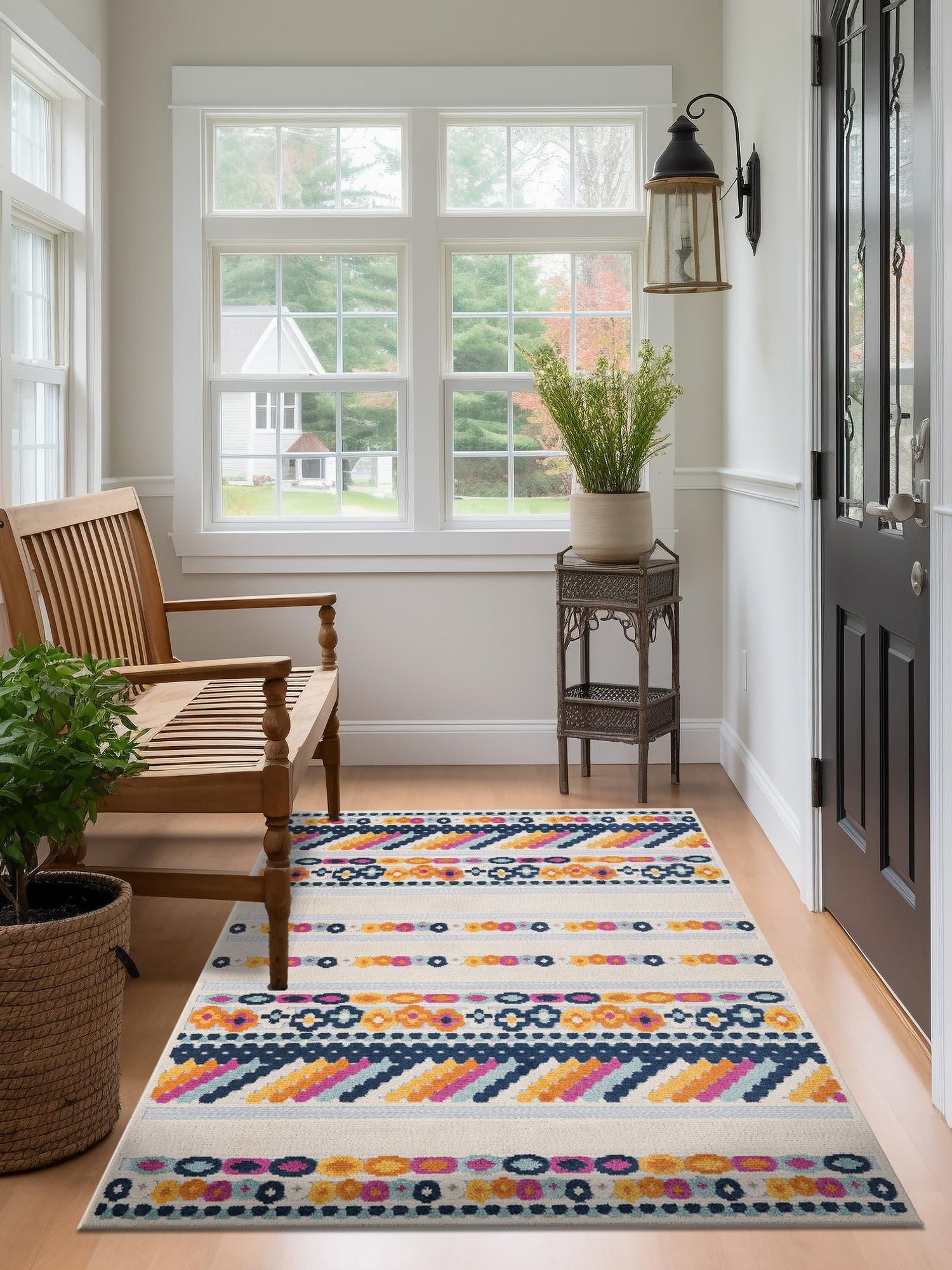 Gray 2' x 3' Aruba Outdoor Rectangle Area Rug Weather Resistant for Patio, Deck, Terrace, Balcony, Porch for Sale at Rug Engine