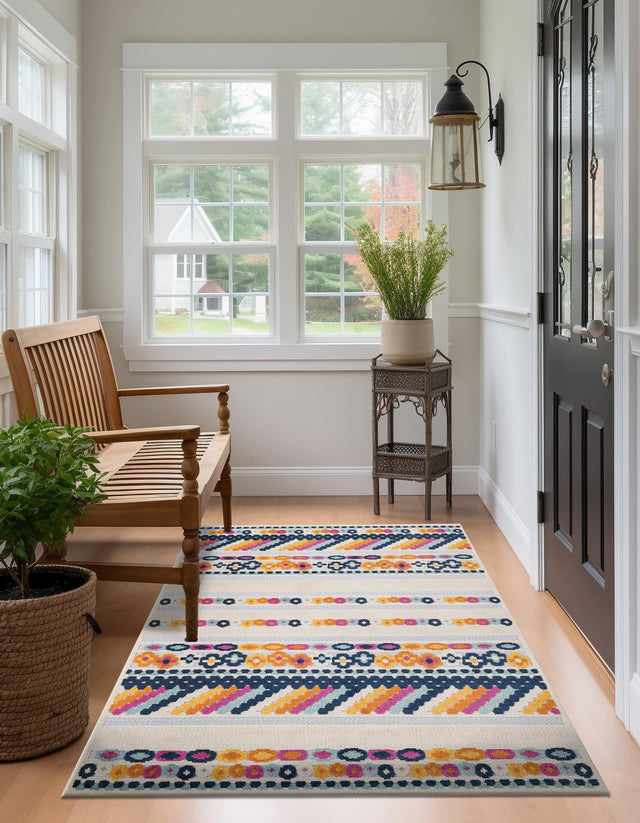 Gray 2' x 3' Aruba Outdoor Rectangle Area Rug Weather Resistant for Patio, Deck, Terrace, Balcony, Porch for Sale at Rug Engine