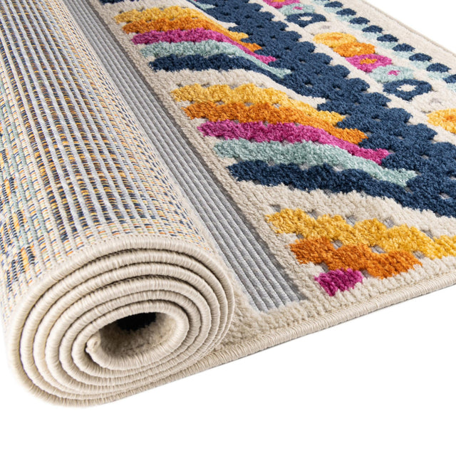 Gray 5' 3 x 8' Aruba Outdoor Rectangle Area Rug Weather Resistant for Patio, Deck, Terrace, Balcony, Porch for Sale at Rug Engine