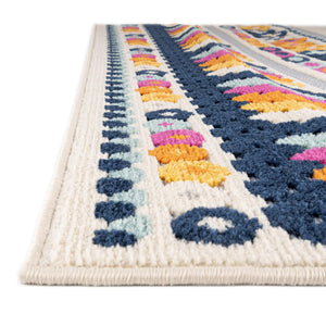 Gray 7' 10 x 7' 10 Aruba Outdoor Square Area Rug Weather Resistant for Patio, Deck, Terrace, Balcony, Porch for Sale at Rug Engine