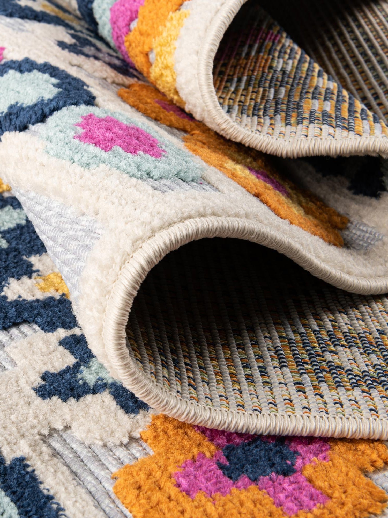 Gray 5' 3 x 5' 3 Aruba Outdoor Square Area Rug Weather Resistant for Patio, Deck, Terrace, Balcony, Porch for Sale at Rug Engine