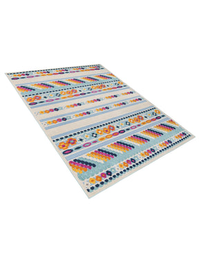 Blue 7' x 10' Aruba Outdoor Rectangle Area Rug Weather Resistant for Patio, Deck, Terrace, Balcony, Porch for Sale at Rug Engine