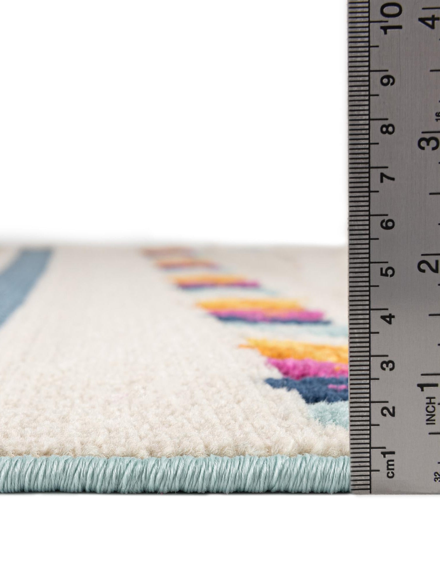 Blue 7' 10 x 10' Aruba Outdoor Rectangle Area Rug Weather Resistant for Patio, Deck, Terrace, Balcony, Porch for Sale at Rug Engine