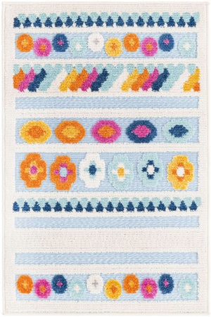 Blue 2' x 3' Aruba Outdoor Rectangle Area Rug Weather Resistant for Patio, Deck, Terrace, Balcony, Porch for Sale at Rug Engine