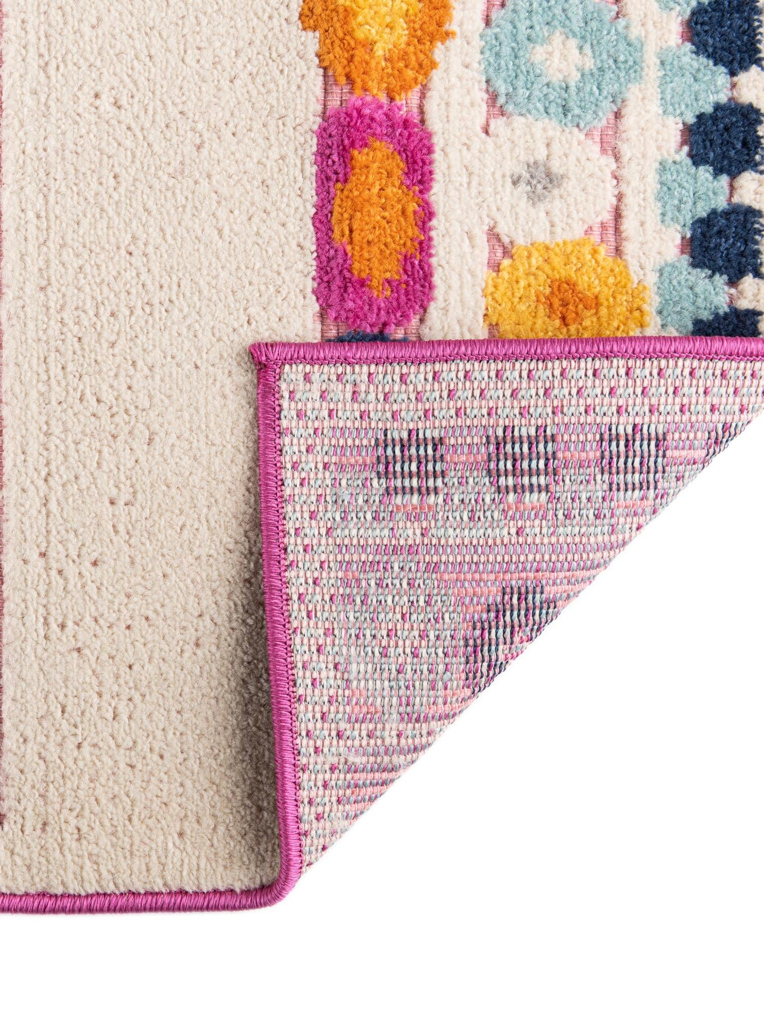 Pink 7' 10 x 10' Aruba Outdoor Rectangle Area Rug Weather Resistant for Patio, Deck, Terrace, Balcony, Porch for Sale at Rug Engine