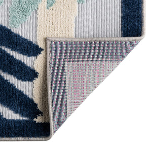 Gray Blue 2' x 3' Aruba Outdoor Rectangle Area Rug Weather Resistant for Patio, Deck, Terrace, Balcony, Porch for Sale at Rug Engine