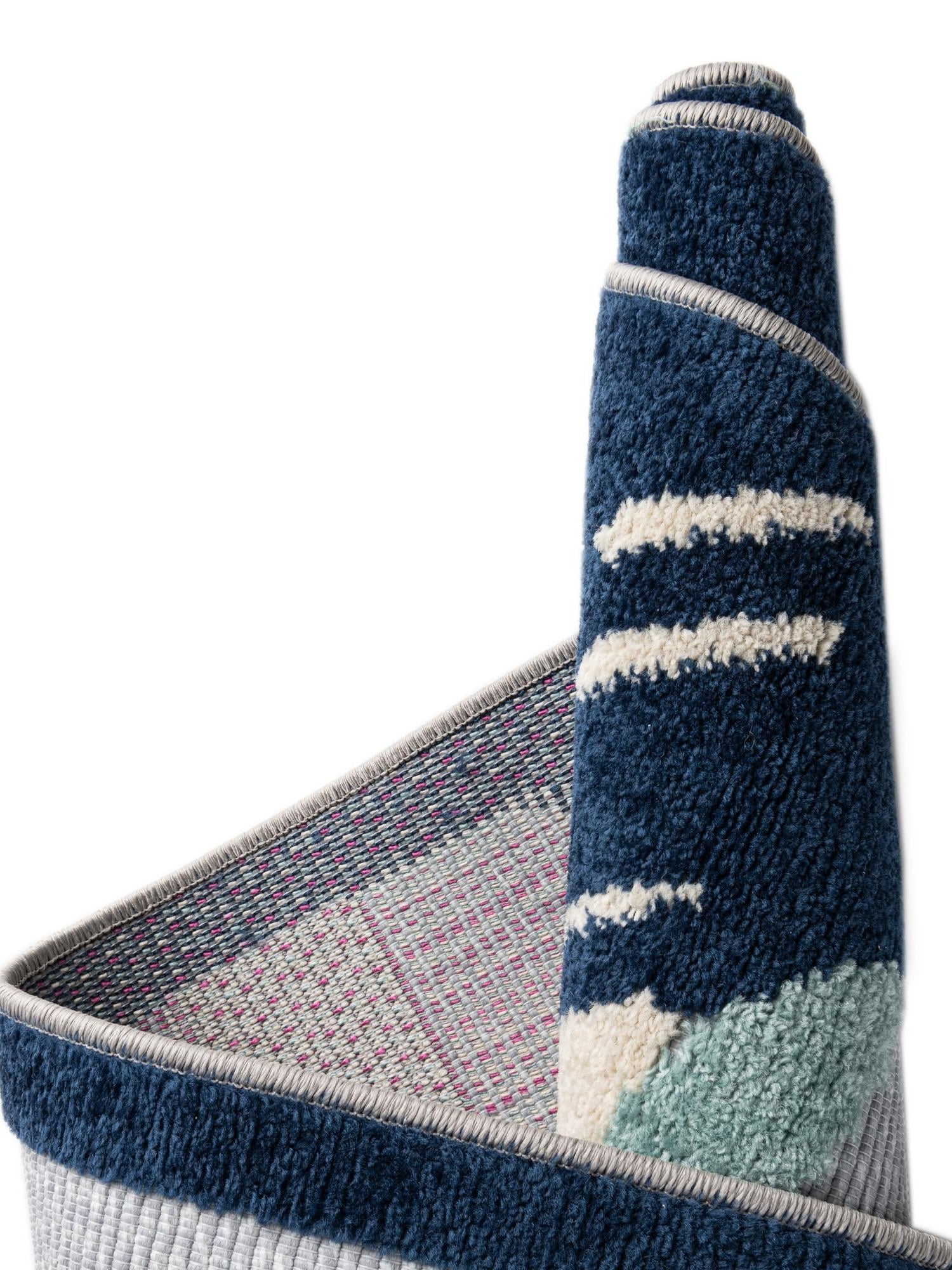 Gray Blue 2' x 3' Aruba Outdoor Rectangle Area Rug Weather Resistant for Patio, Deck, Terrace, Balcony, Porch for Sale at Rug Engine