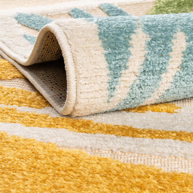 Beige 6' x 9' Aruba Outdoor Rectangle Area Rug Weather Resistant for Patio, Deck, Terrace, Balcony, Porch for Sale at Rug Engine