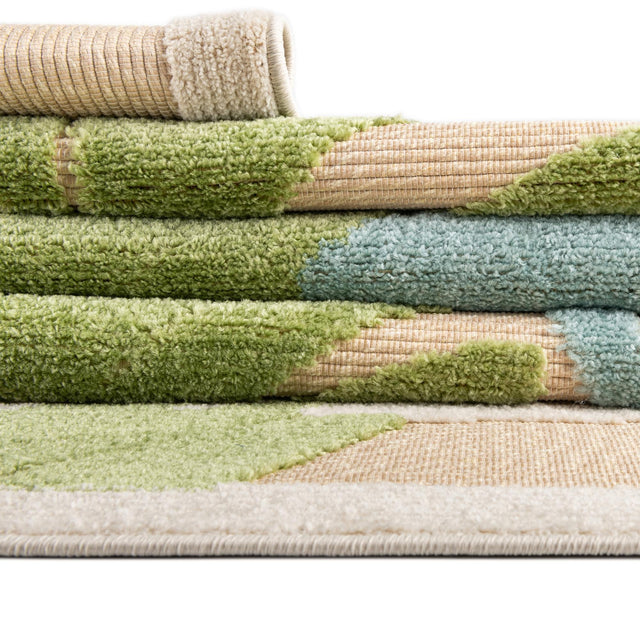 Beige 4' x 6' Aruba Outdoor Rectangle Area Rug Weather Resistant for Patio, Deck, Terrace, Balcony, Porch for Sale at Rug Engine