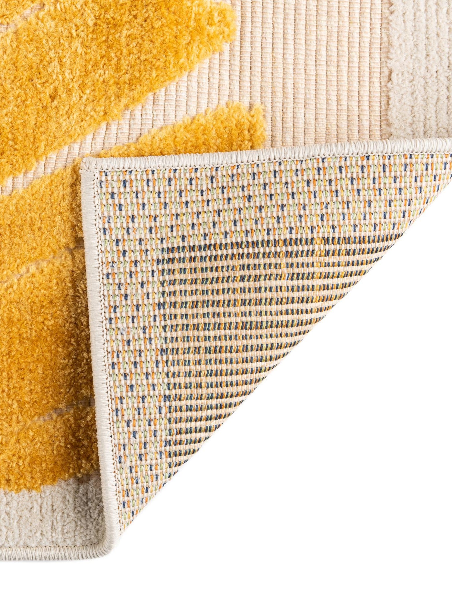 Beige 5' 3 x 5' 3 Aruba Outdoor Square Area Rug Weather Resistant for Patio, Deck, Terrace, Balcony, Porch for Sale at Rug Engine