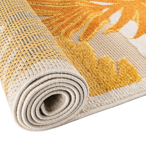Beige 3' 3 x 3' 3 Aruba Outdoor Round Area Rug Weather Resistant for Patio, Deck, Terrace, Balcony, Porch for Sale at Rug Engine