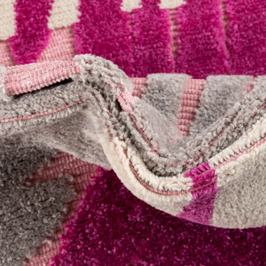 Pink 4' x 6' Aruba Outdoor Rectangle Area Rug Weather Resistant for Patio, Deck, Terrace, Balcony, Porch for Sale at Rug Engine