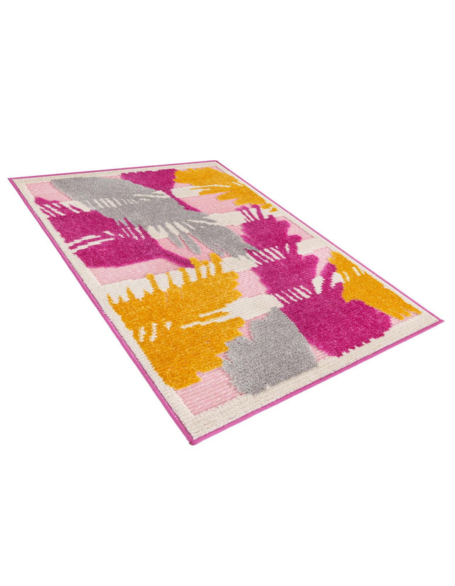 Pink 2' x 3' Aruba Outdoor Rectangle Area Rug Weather Resistant for Patio, Deck, Terrace, Balcony, Porch for Sale at Rug Engine
