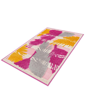 Pink 2' x 3' Aruba Outdoor Rectangle Area Rug Weather Resistant for Patio, Deck, Terrace, Balcony, Porch for Sale at Rug Engine