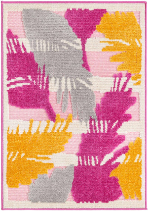 Pink 2' x 3' Aruba Outdoor Rectangle Area Rug Weather Resistant for Patio, Deck, Terrace, Balcony, Porch for Sale at Rug Engine