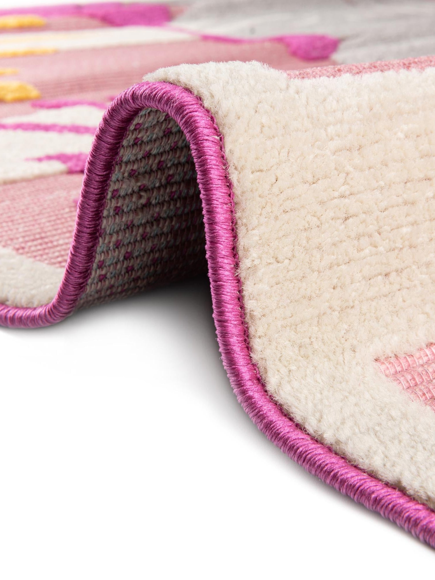 Pink 2' x 10' Aruba Outdoor Runner Area Rug Weather Resistant for Patio, Deck, Terrace, Balcony, Porch for Sale at Rug Engine