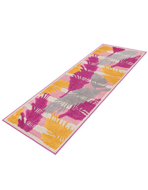 Pink 2' x 6' Aruba Outdoor Runner Area Rug Weather Resistant for Patio, Deck, Terrace, Balcony, Porch for Sale at Rug Engine