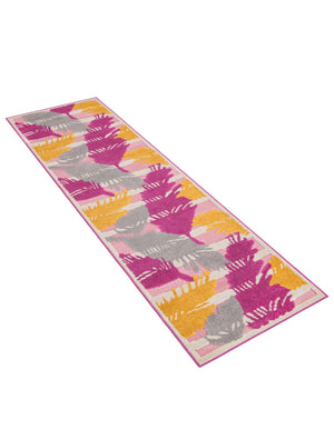Pink 2' x 10' Aruba Outdoor Runner Area Rug Weather Resistant for Patio, Deck, Terrace, Balcony, Porch for Sale at Rug Engine