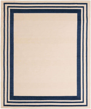 Beige 7' 10 x 10' Aruba Outdoor Rectangle Area Rug Weather Resistant for Patio, Deck, Terrace, Balcony, Porch for Sale at Rug Engine