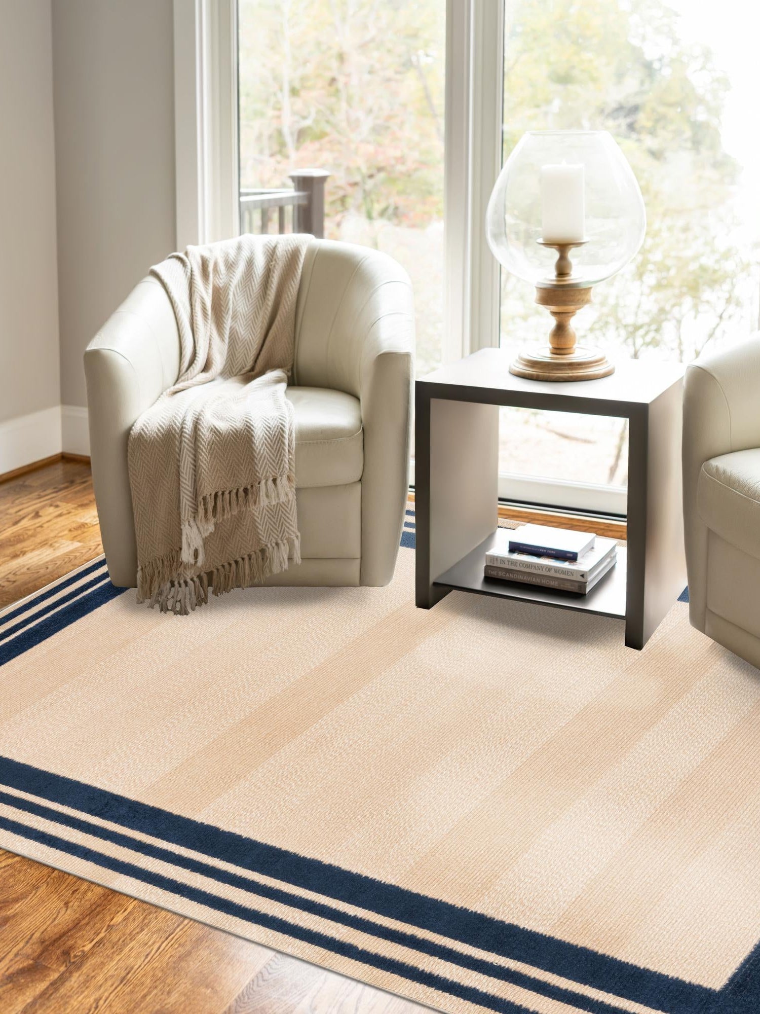 Beige 7' 10 x 10' Aruba Outdoor Rectangle Area Rug Weather Resistant for Patio, Deck, Terrace, Balcony, Porch for Sale at Rug Engine