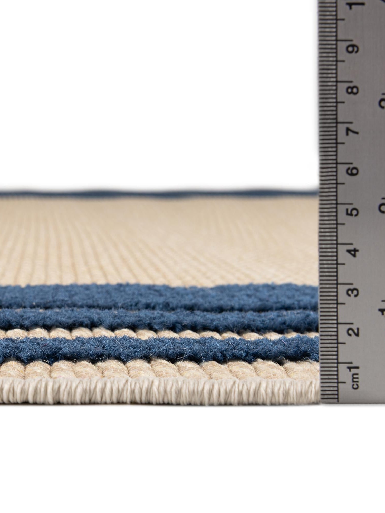 Beige 7' 10 x 10' Aruba Outdoor Rectangle Area Rug Weather Resistant for Patio, Deck, Terrace, Balcony, Porch for Sale at Rug Engine