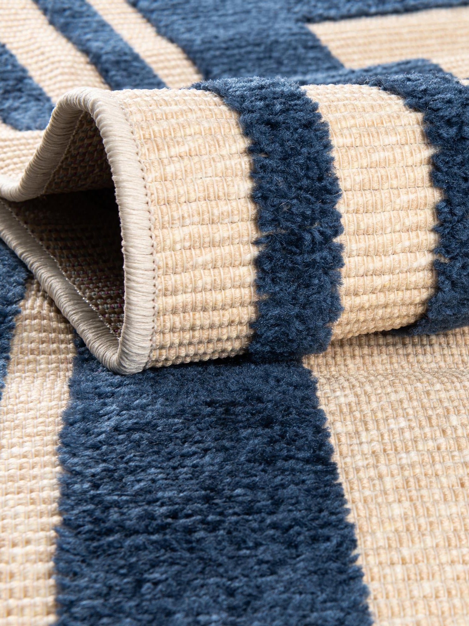Beige 7' 10 x 10' Aruba Outdoor Rectangle Area Rug Weather Resistant for Patio, Deck, Terrace, Balcony, Porch for Sale at Rug Engine