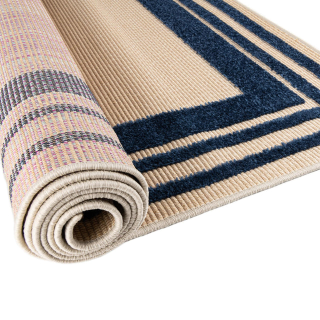 Beige 2' x 3' Aruba Outdoor Rectangle Area Rug Weather Resistant for Patio, Deck, Terrace, Balcony, Porch for Sale at Rug Engine