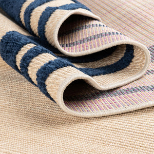 Beige 9' x 12' Aruba Outdoor Rectangle Area Rug Weather Resistant for Patio, Deck, Terrace, Balcony, Porch for Sale at Rug Engine