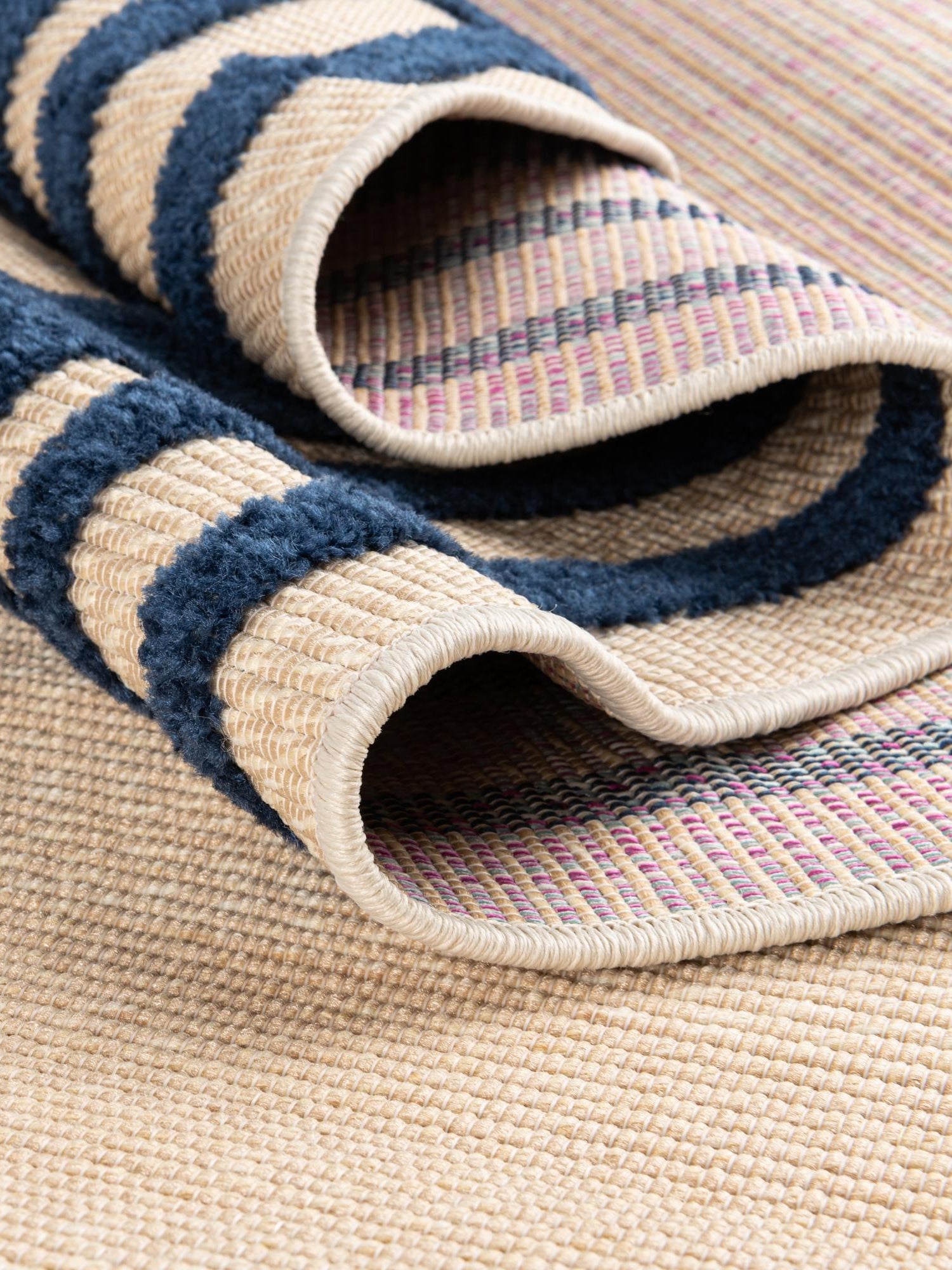 Beige 7' 10 x 10' Aruba Outdoor Rectangle Area Rug Weather Resistant for Patio, Deck, Terrace, Balcony, Porch for Sale at Rug Engine