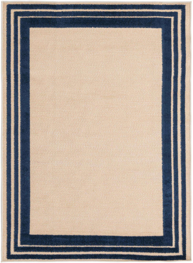 Beige 4' x 6' Aruba Outdoor Rectangle Area Rug Weather Resistant for Patio, Deck, Terrace, Balcony, Porch for Sale at Rug Engine