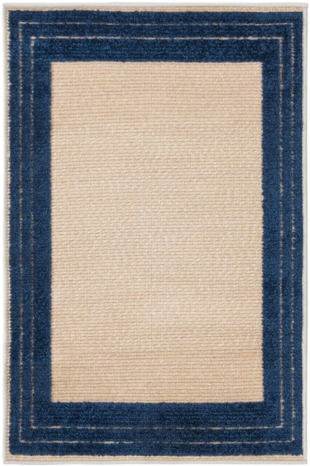 Beige 2' x 3' Aruba Outdoor Rectangle Area Rug Weather Resistant for Patio, Deck, Terrace, Balcony, Porch for Sale at Rug Engine
