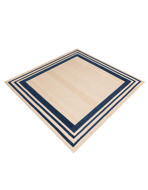 Beige 7' 10 x 7' 10 Aruba Outdoor Square Area Rug Weather Resistant for Patio, Deck, Terrace, Balcony, Porch for Sale at Rug Engine