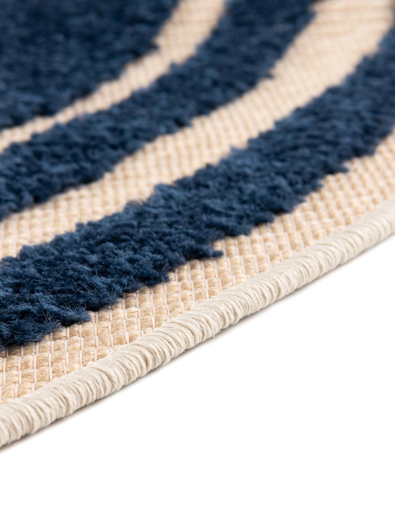 Beige 5' 3 x 5' 3 Aruba Outdoor Round Area Rug Weather Resistant for Patio, Deck, Terrace, Balcony, Porch for Sale at Rug Engine
