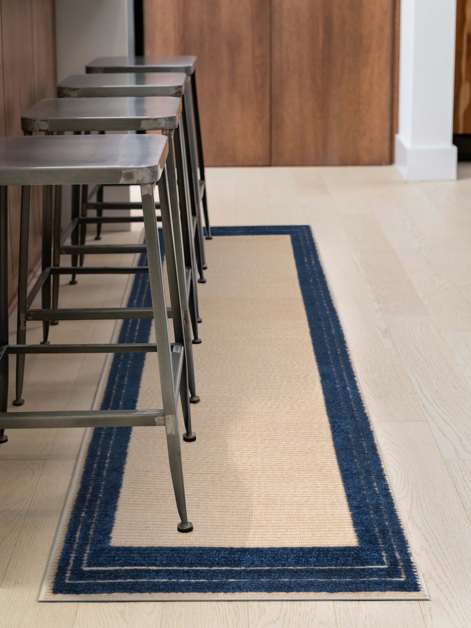 Beige 2' x 8' Aruba Outdoor Runner Area Rug Weather Resistant for Patio, Deck, Terrace, Balcony, Porch for Sale at Rug Engine