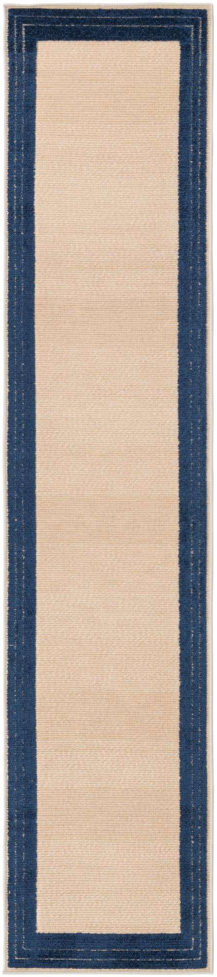 Beige 2' x 10' Aruba Outdoor Runner Area Rug Weather Resistant for Patio, Deck, Terrace, Balcony, Porch for Sale at Rug Engine