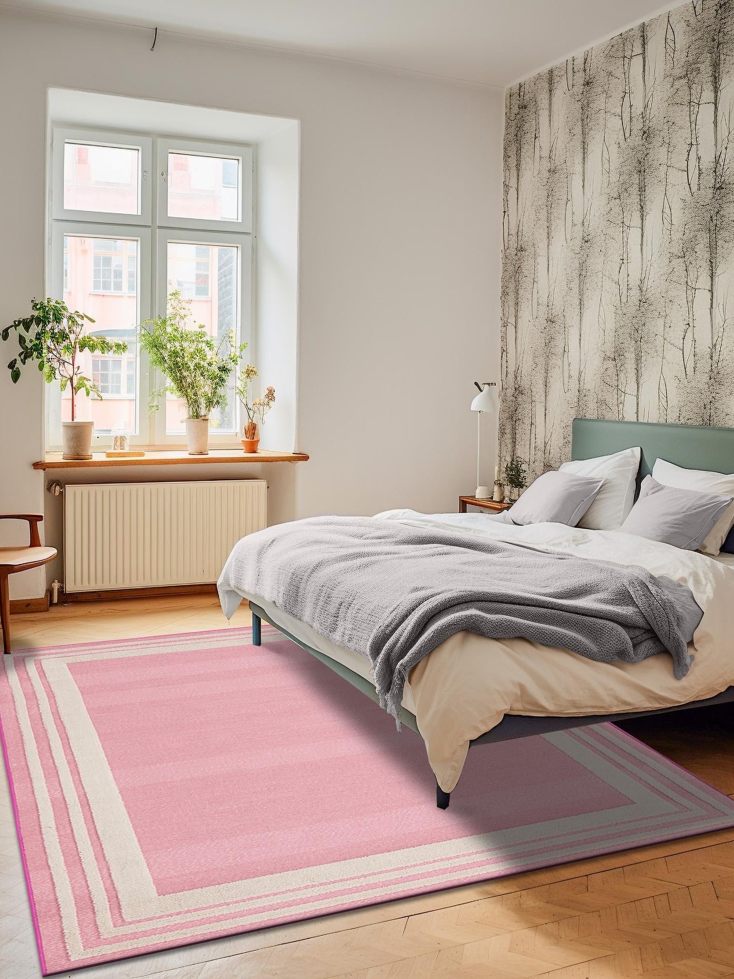 Pink 2' x 3' Aruba Outdoor Rectangle Area Rug Weather Resistant for Patio, Deck, Terrace, Balcony, Porch for Sale at Rug Engine