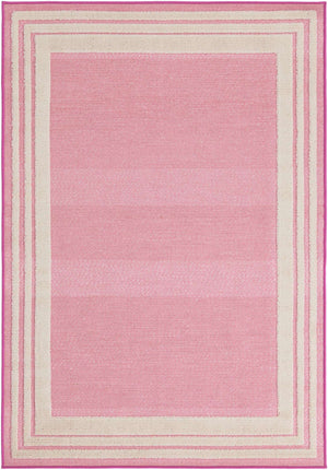 Pink 4' x 6' Aruba Outdoor Rectangle Area Rug Weather Resistant for Patio, Deck, Terrace, Balcony, Porch for Sale at Rug Engine