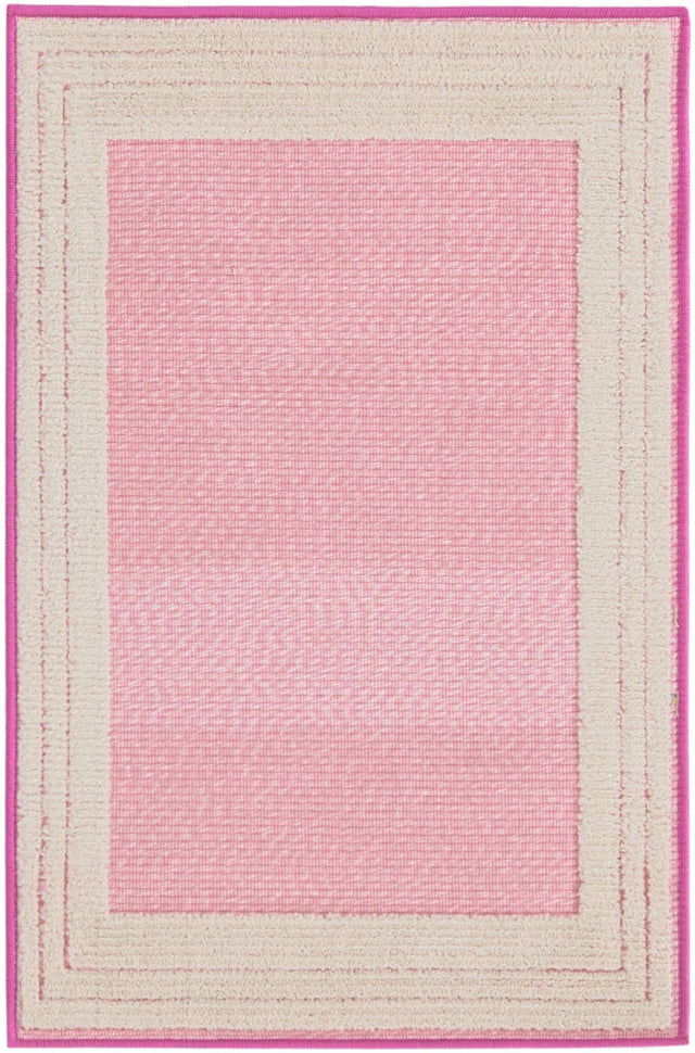 Pink 2' x 3' Aruba Outdoor Rectangle Area Rug Weather Resistant for Patio, Deck, Terrace, Balcony, Porch for Sale at Rug Engine