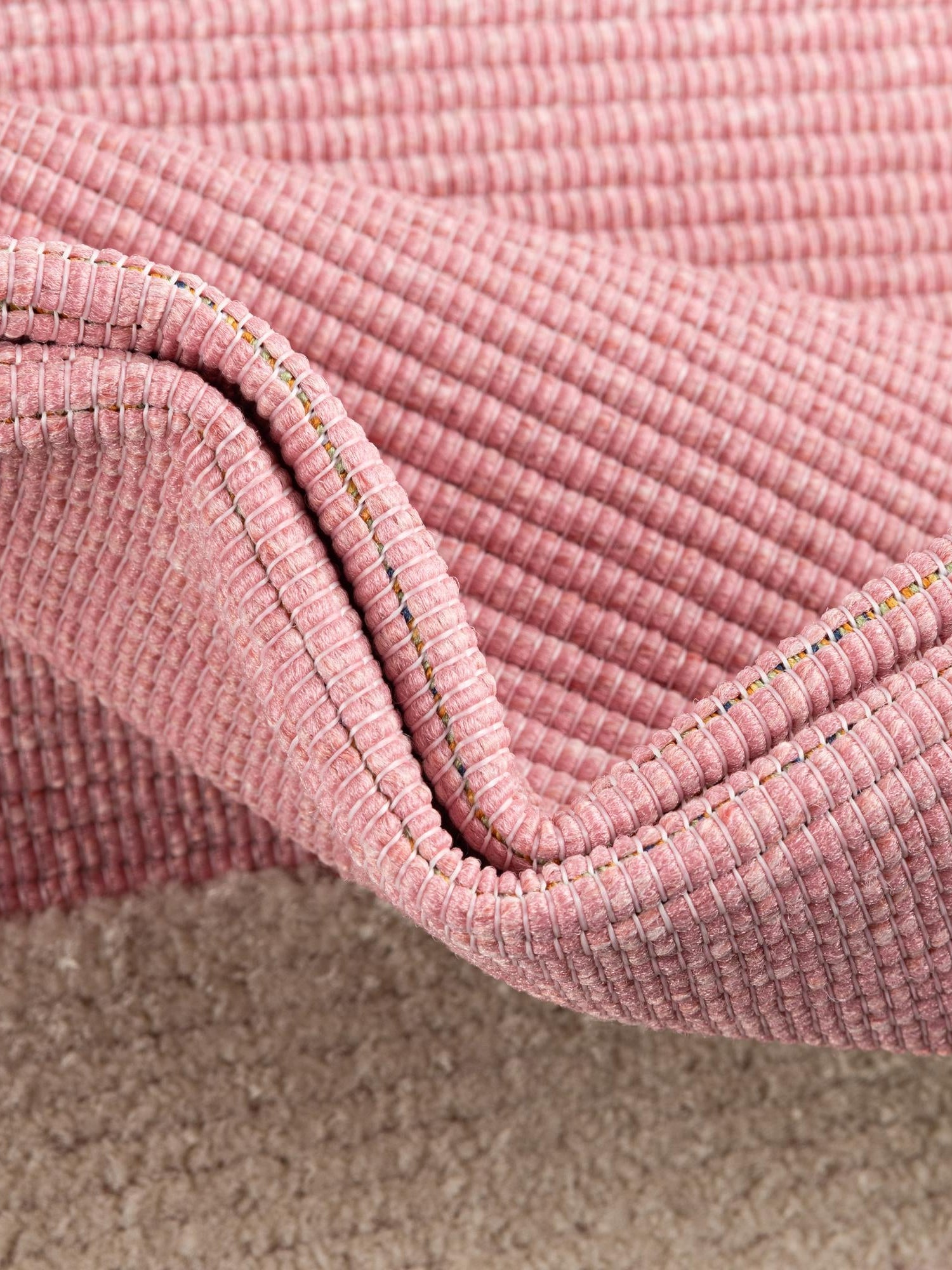 Pink 2' x 10' Aruba Outdoor Runner Area Rug Weather Resistant for Patio, Deck, Terrace, Balcony, Porch for Sale at Rug Engine