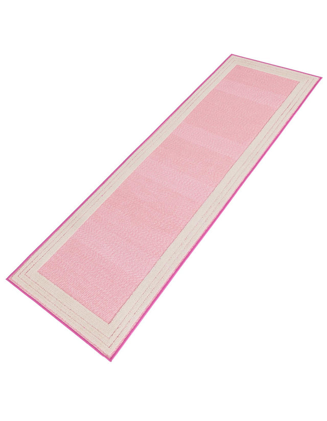 Pink 2' x 8' Aruba Outdoor Runner Area Rug Weather Resistant for Patio, Deck, Terrace, Balcony, Porch for Sale at Rug Engine