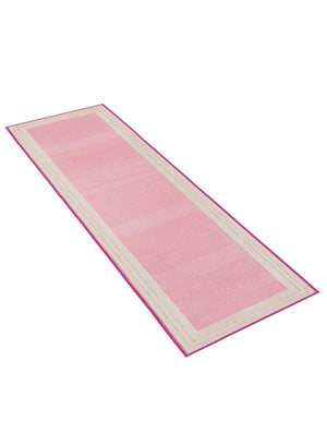 Pink 2' x 10' Aruba Outdoor Runner Area Rug Weather Resistant for Patio, Deck, Terrace, Balcony, Porch for Sale at Rug Engine