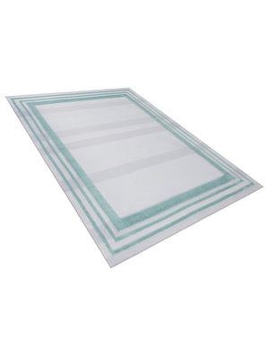 Gray Teal 7' 10 x 10' Aruba Outdoor Rectangle Area Rug Weather Resistant for Patio, Deck, Terrace, Balcony, Porch for Sale at Rug Engine