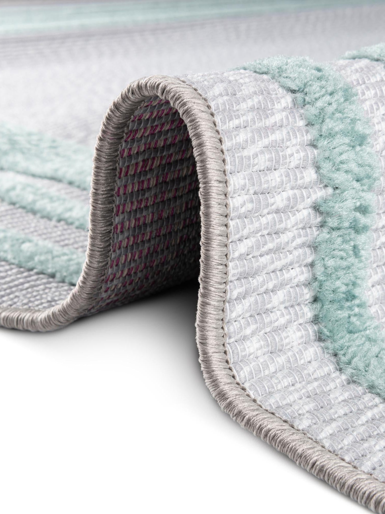 Gray Teal 3' 3 x 3' 3 Aruba Outdoor Round Area Rug Weather Resistant for Patio, Deck, Terrace, Balcony, Porch for Sale at Rug Engine