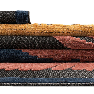 Charcoal 3' 3 x 3' 3 Belize Outdoor Round Area Rug Weather Resistant for Patio, Deck, Terrace, Balcony, Porch 100% Polypropylene Colorful Fun Coastal Modern Carpet for Outside for Sale at Rug Engine