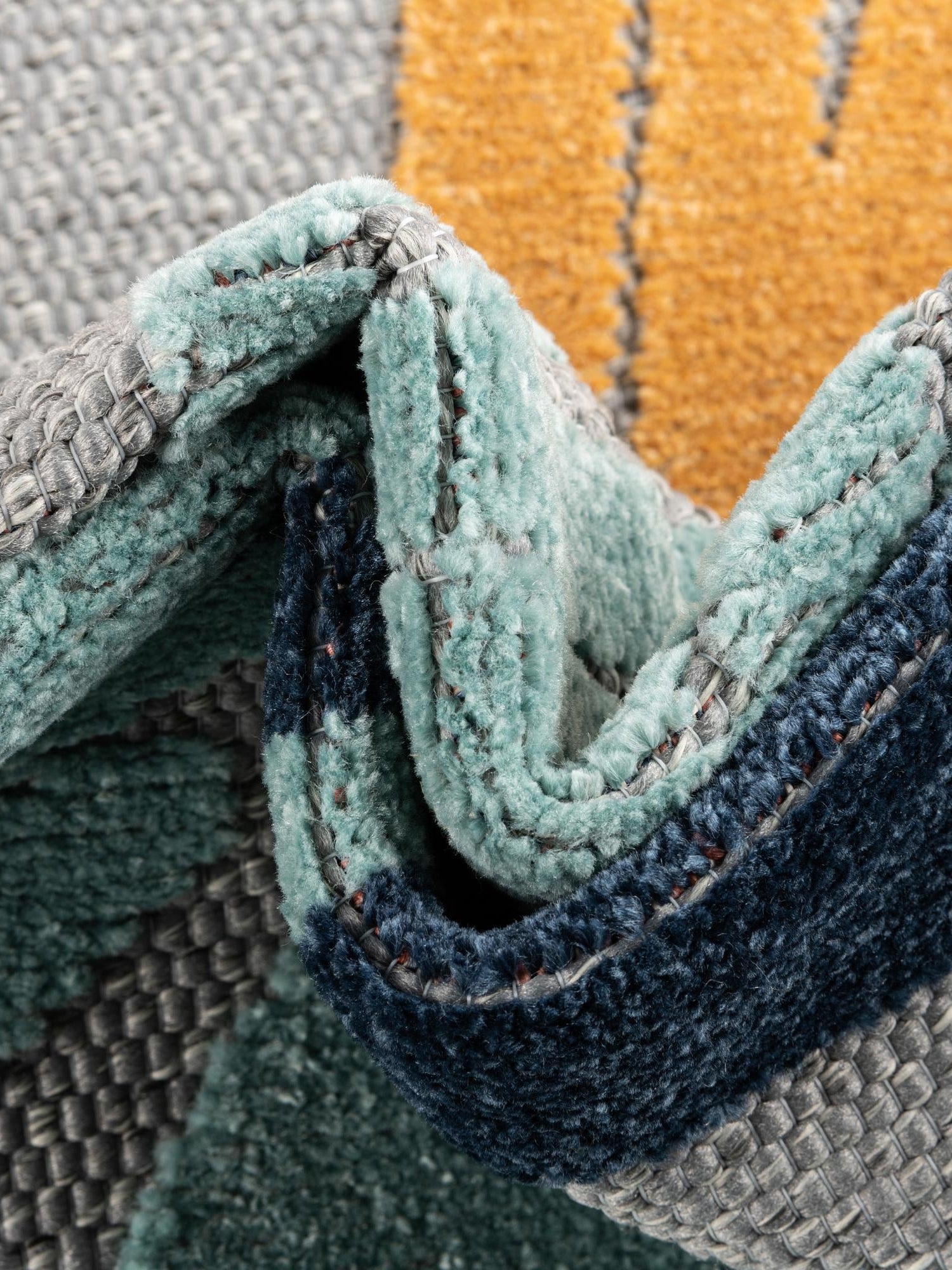 Gray 2' x 6' Belize Outdoor Runner Area Rug Weather Resistant for Patio, Deck, Terrace, Balcony, Porch 100% Polypropylene Colorful Fun Coastal Modern Carpet for Outside for Sale at Rug Engine