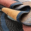 Charcoal 7' x 10' Belize Outdoor Rectangle Area Rug Weather Resistant for Patio, Deck, Terrace, Balcony, Porch 100% Polypropylene Colorful Fun Coastal Modern Carpet for Outside for Sale at Rug Engine